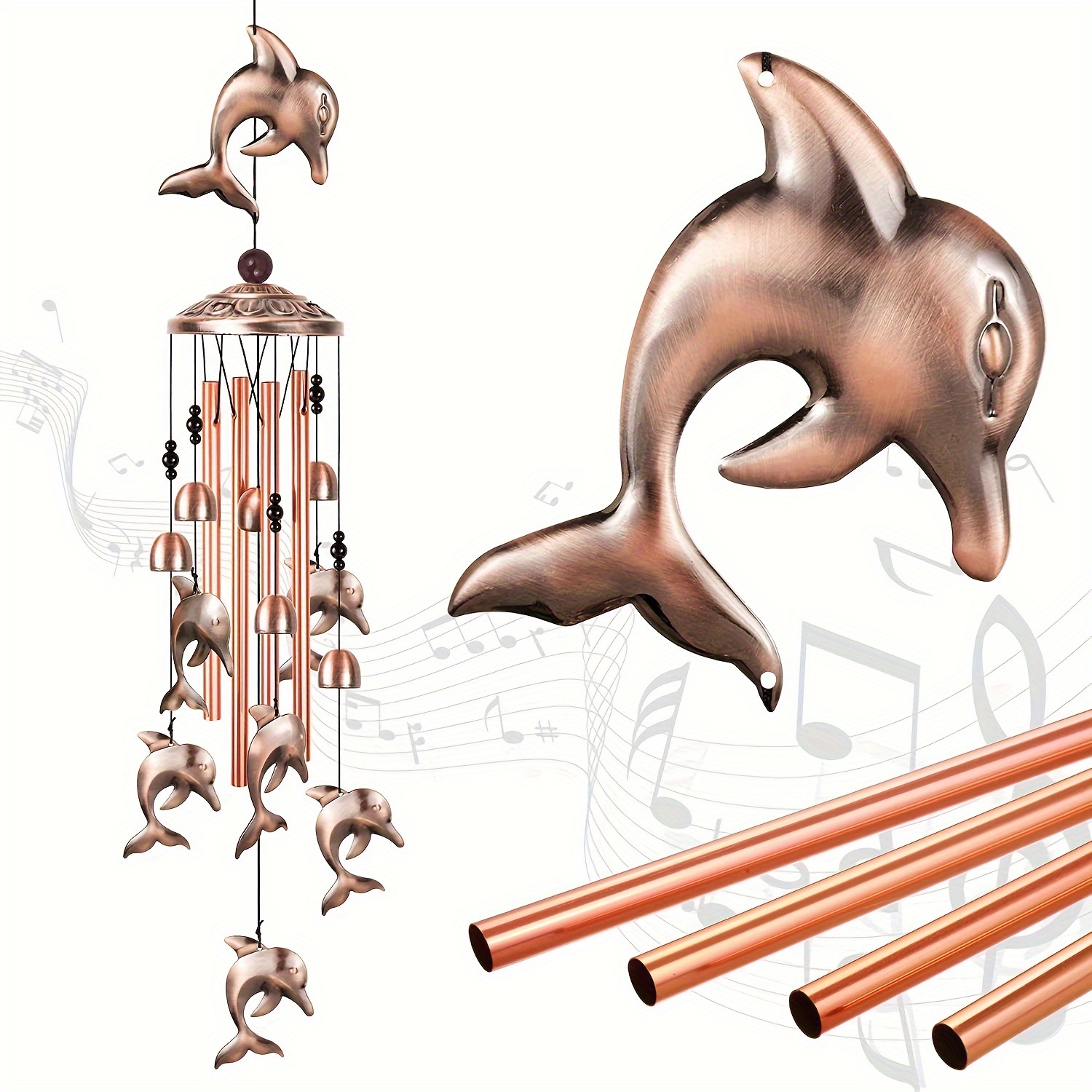 27 Dolphin wind chimes ideas