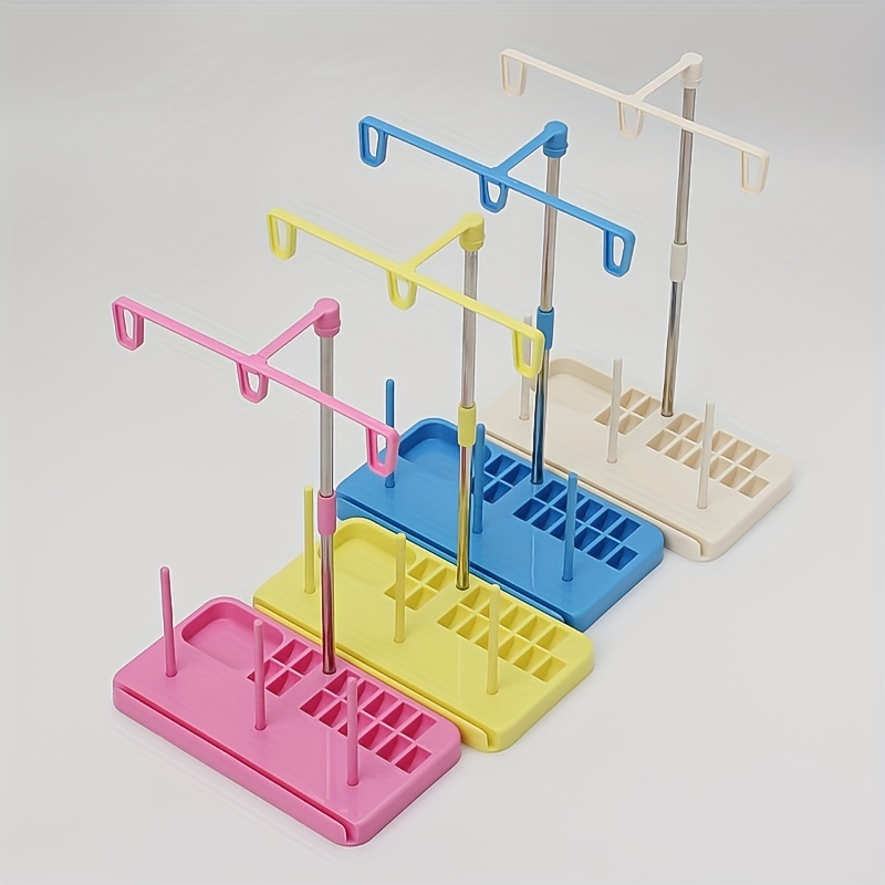 Thread Stand, 3 Spools Thread Holders for Embroidery Sewing Machines Thread  Organizer Thread Rack for Domestic () - Yahoo Shopping