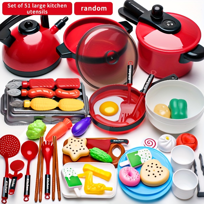 Montessori Kitchen Tools-13pcs Toddler Toys Kids Cooking sets Real with  Safe Knife set Gift for 2-3-4-5-6-7-8 Years Old