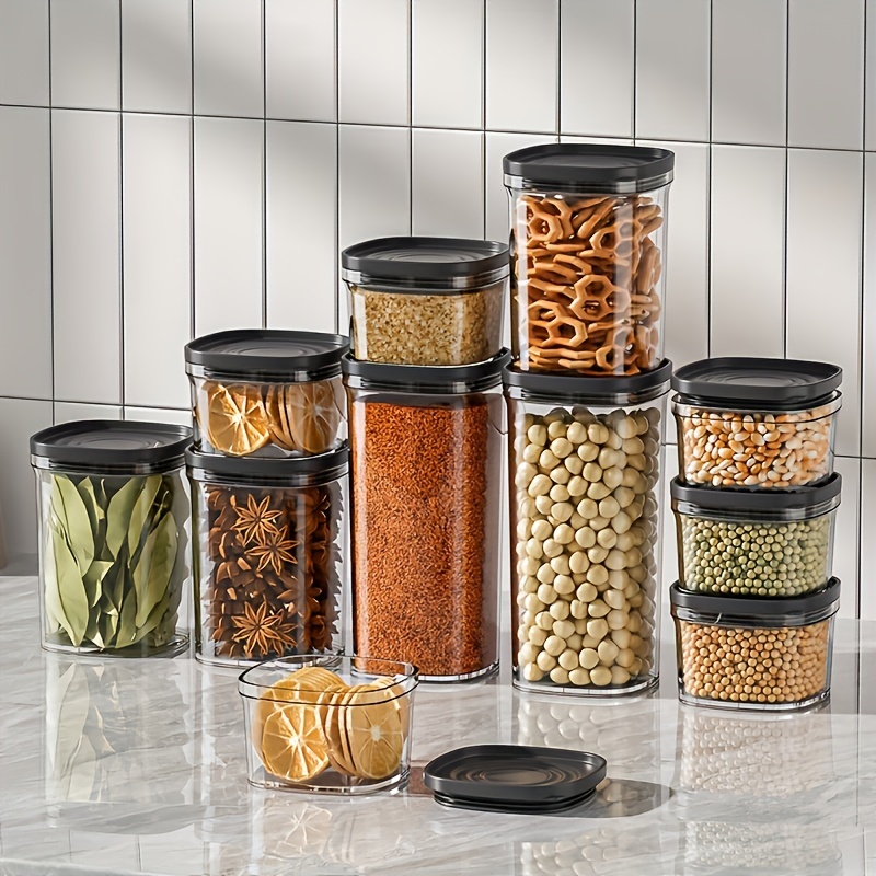1PC Airtight Food Storage Containers with Lids, Large Pantry Organization  and Storage for Bulk Food Dry Food Cereal, Plastic Food Storage Containers