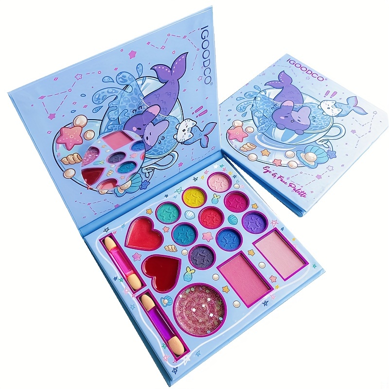 Kinder Make-up Kit für Mädchen Waschbare Kinder Make-up Kit