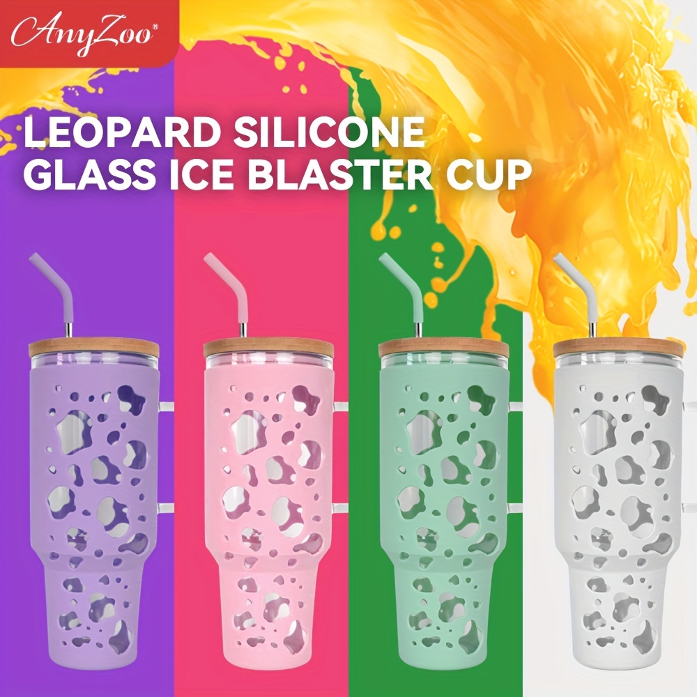 Anyzoo Stainless Steel Tumbler With Lid And Straw - Temu