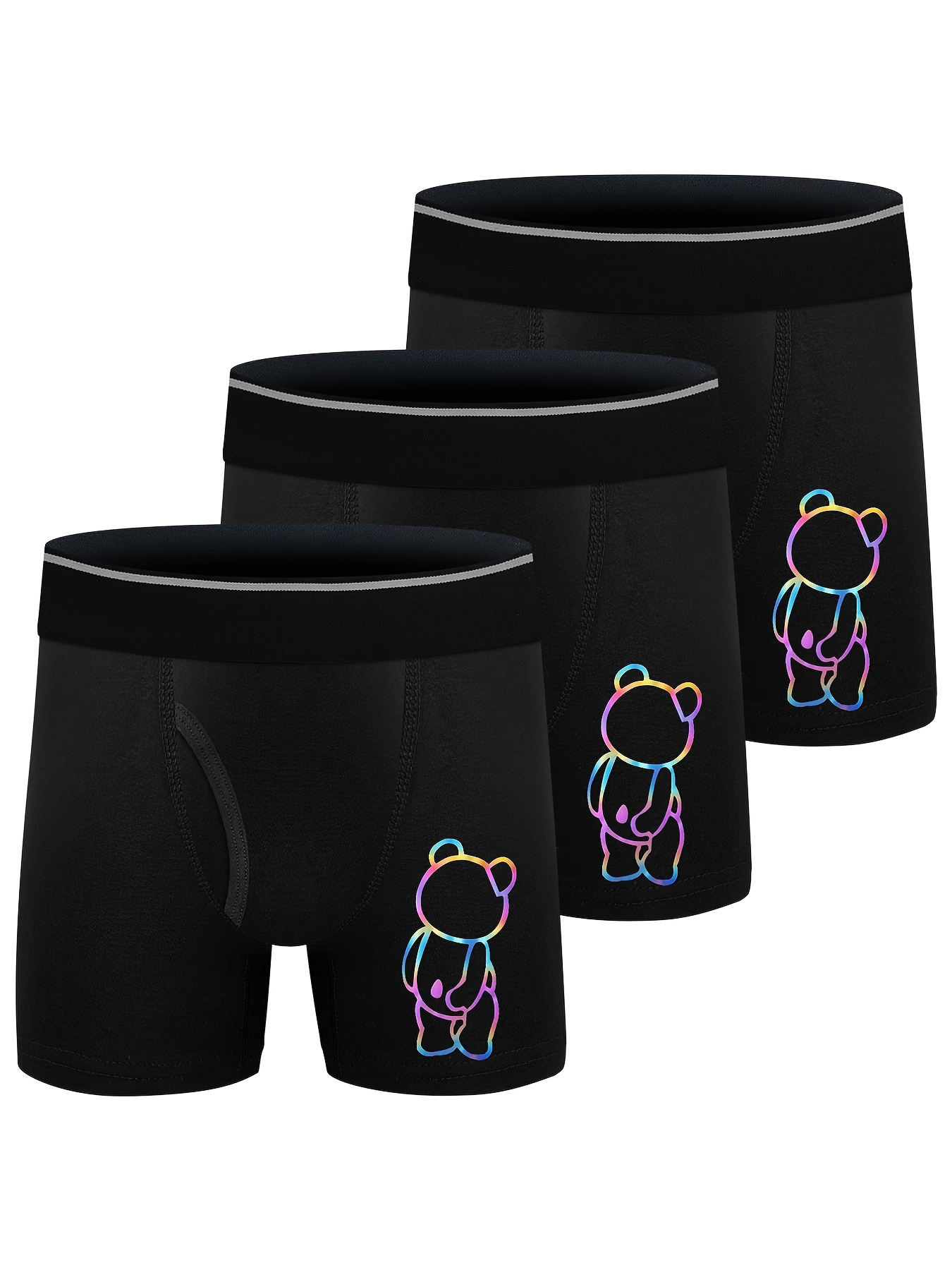 10PCS/Lot Boy Boxers Mixed Designs Children Underwear Size 3T-20T Teen Boy  Cotton UnderPanties Soft