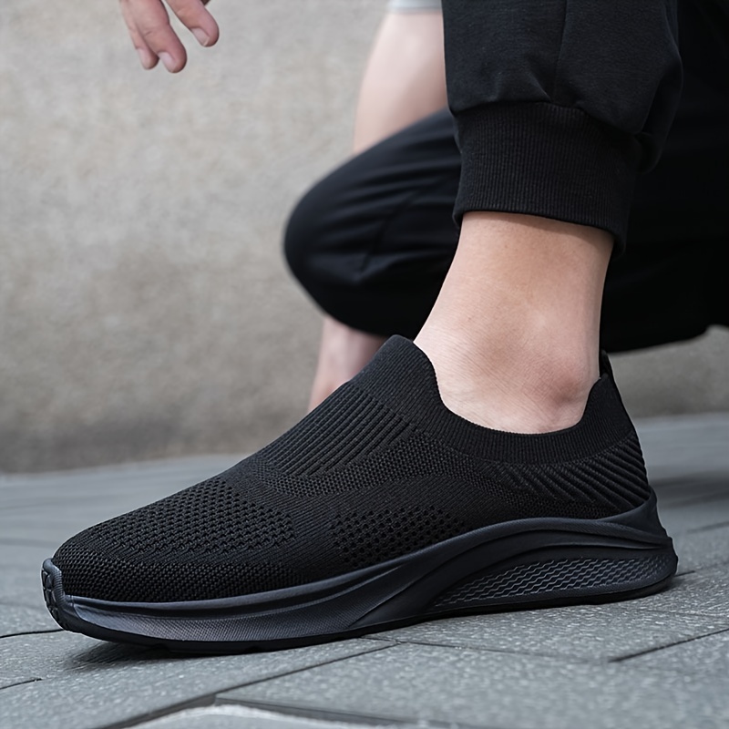 Men's Mesh Slip On Sneakers Running Shoes