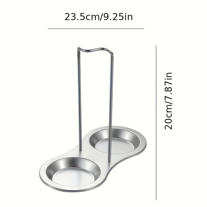 Double Ladle Holder Vertical Spoon Rest Soup Ladle Holder Colander Rack  Vertical Holder Rack - Buy Double Ladle Holder Vertical Spoon Rest Soup Ladle  Holder Colander Rack Vertical Holder Rack Product on