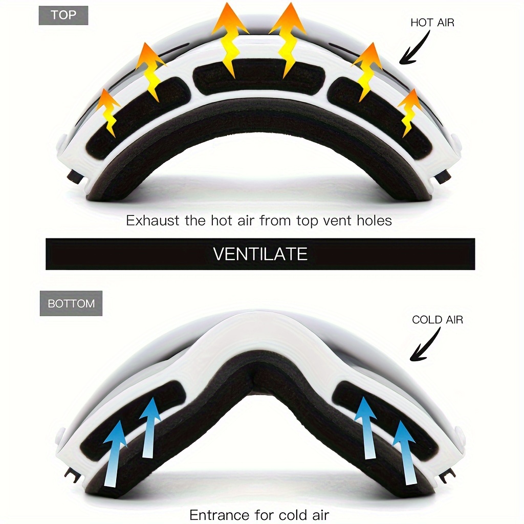Gafas De Esquí Gafas Esqui Snowboard Sin Marco Magnético para Mujer Hombre  OTG Compatible Gafas De Ventisca Anti Niebla 100% Protección UV Gafas De  Ventisca,Rosado : : Deportes y aire libre