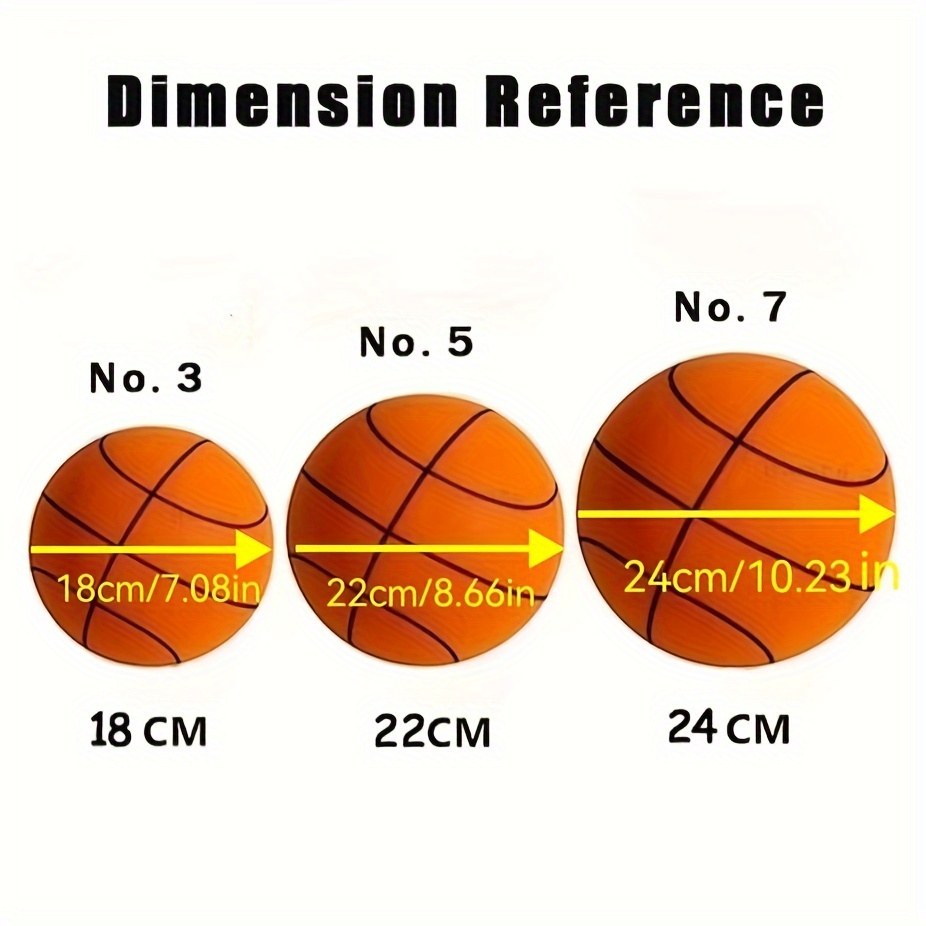 Baloncesto silencioso, pelota de baloncesto silenciosa para interiores,  pelota de entrenamiento de goteo de espuma para interiores, alta densidad