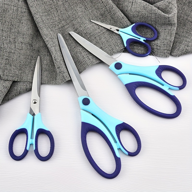 1pc Pinking Scissors 9inch Professional Dressmaking Shears Sewing Craft  Fabric Scissor with Non-Slip Handles for Fabric Trimming