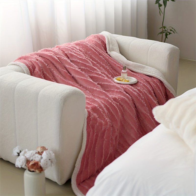 Cozy Soft Throw Blanket For Couch Bed Decor Car Bedroom - Temu