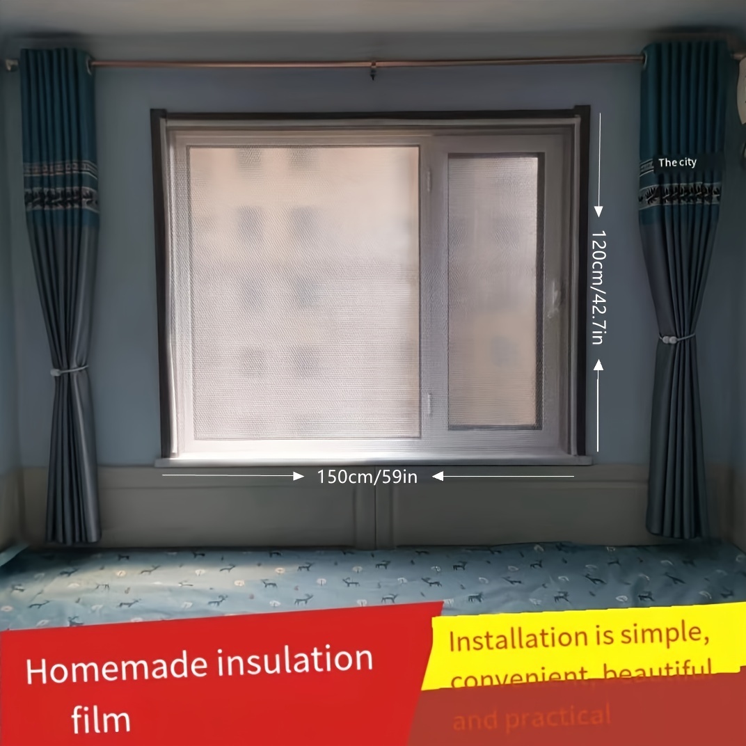 Cheap Cuttable Window Insulation Kit Reusable Waterproof with