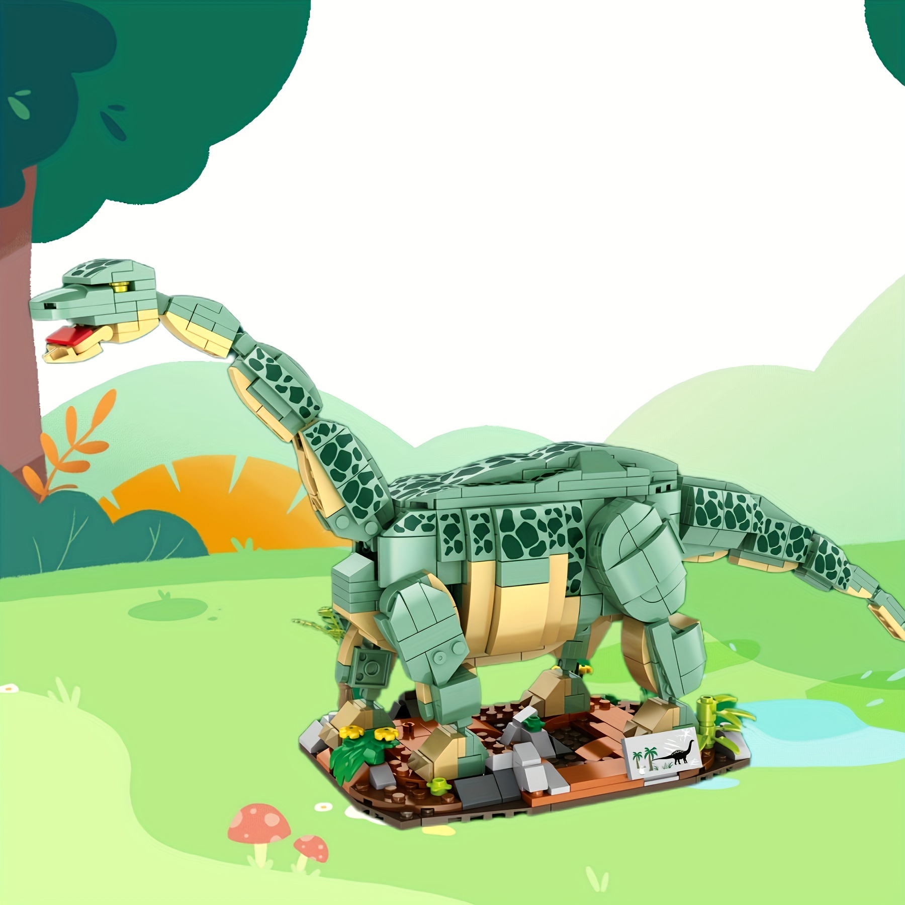 Dinosaurios con online bloques