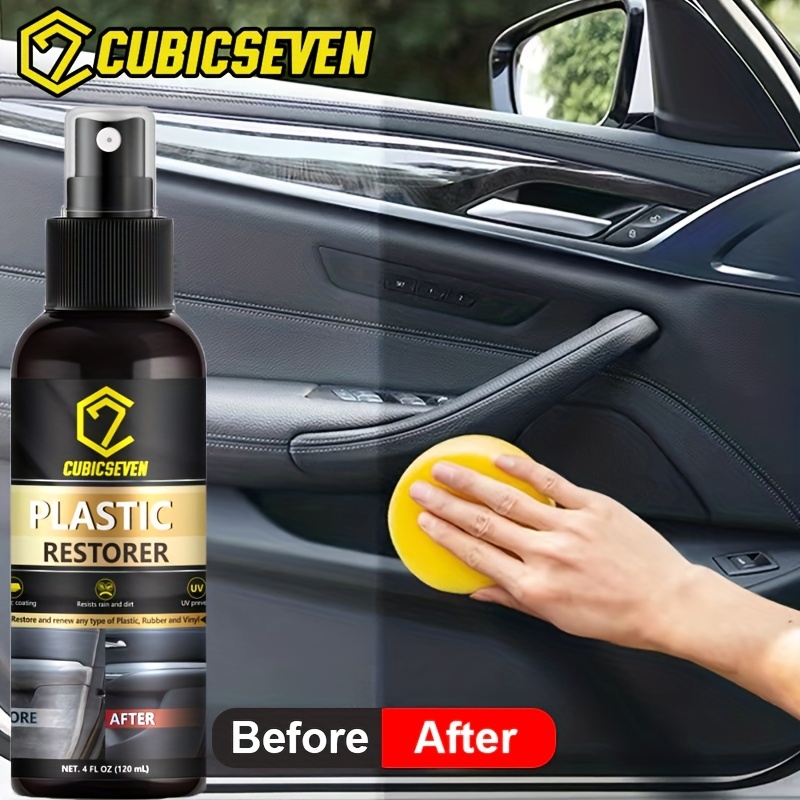 Car Rubber Plastic Parts Restore Coating Agent Clean Refresh Restoration  Repair