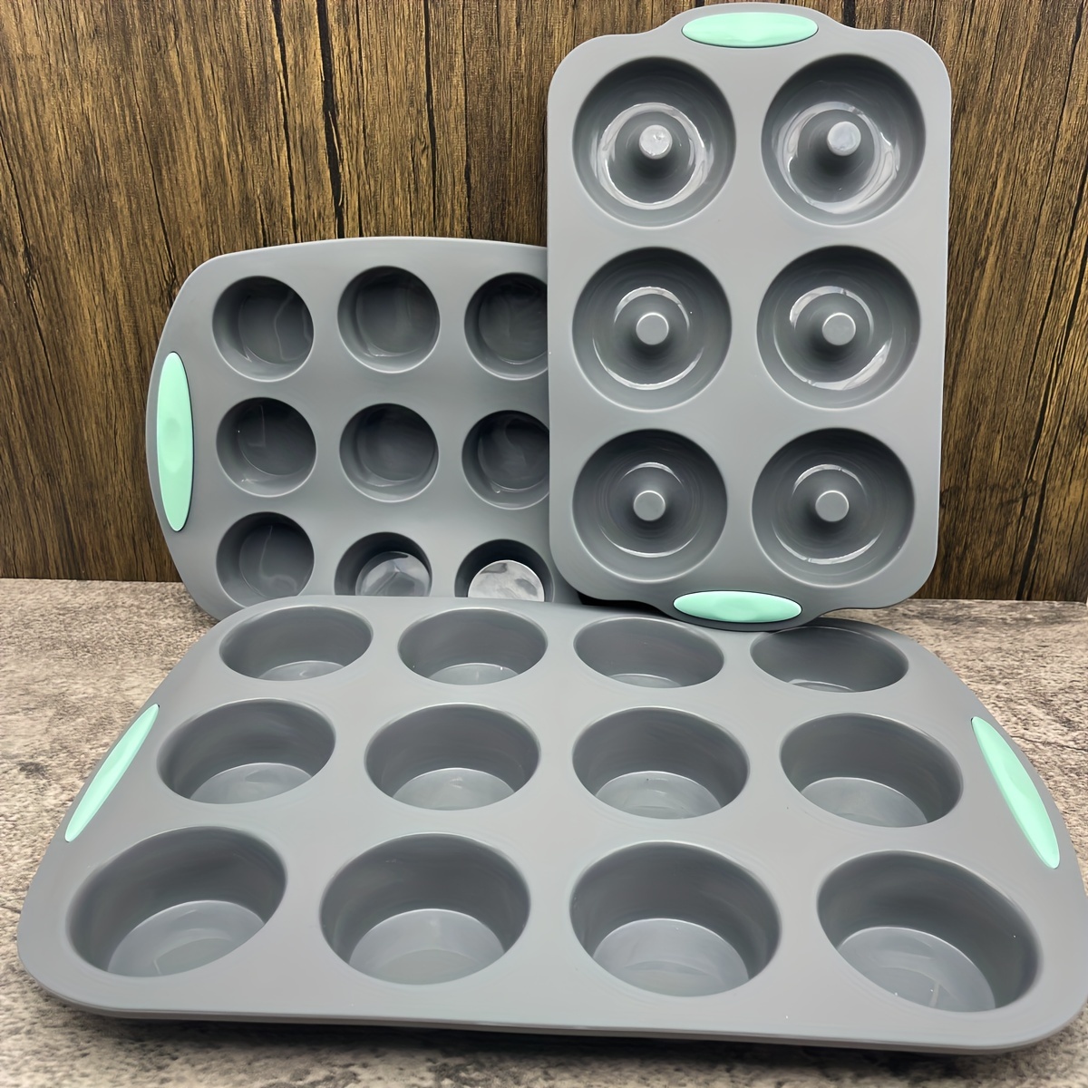 Large silicone muffin clearance tray