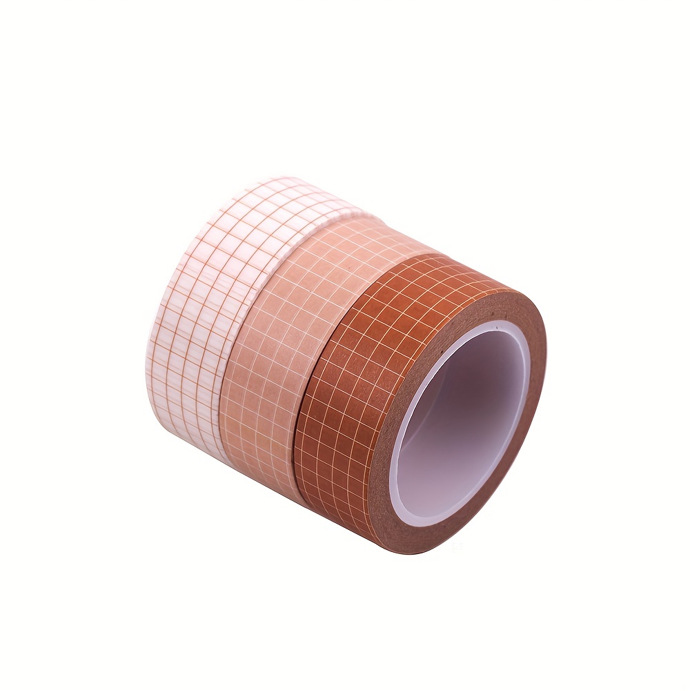 Brown Plaid Washi Tape