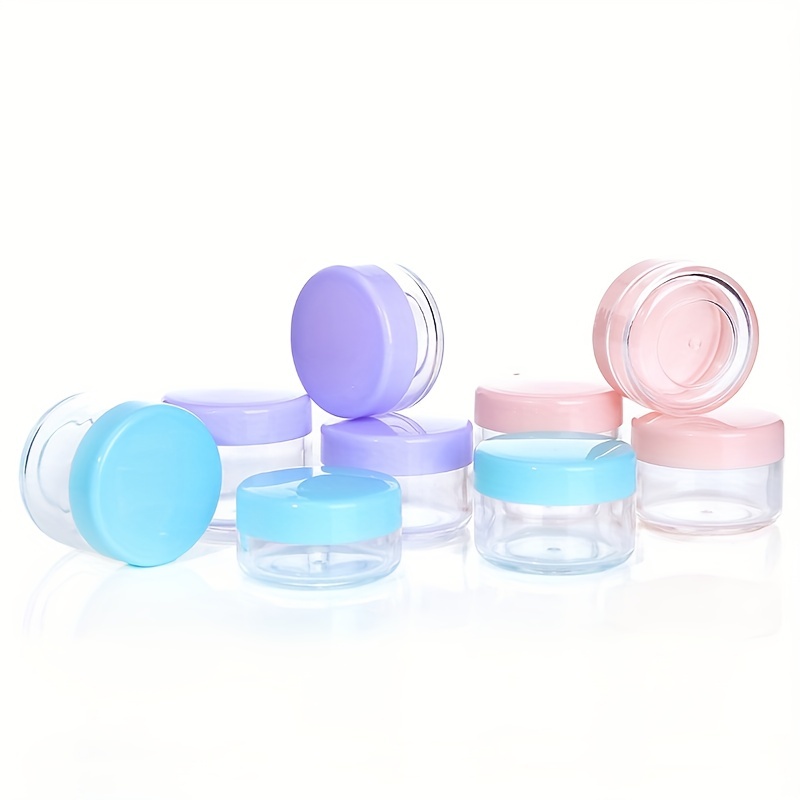 Portable Cream Containers With Lids Perfect For Travel And - Temu