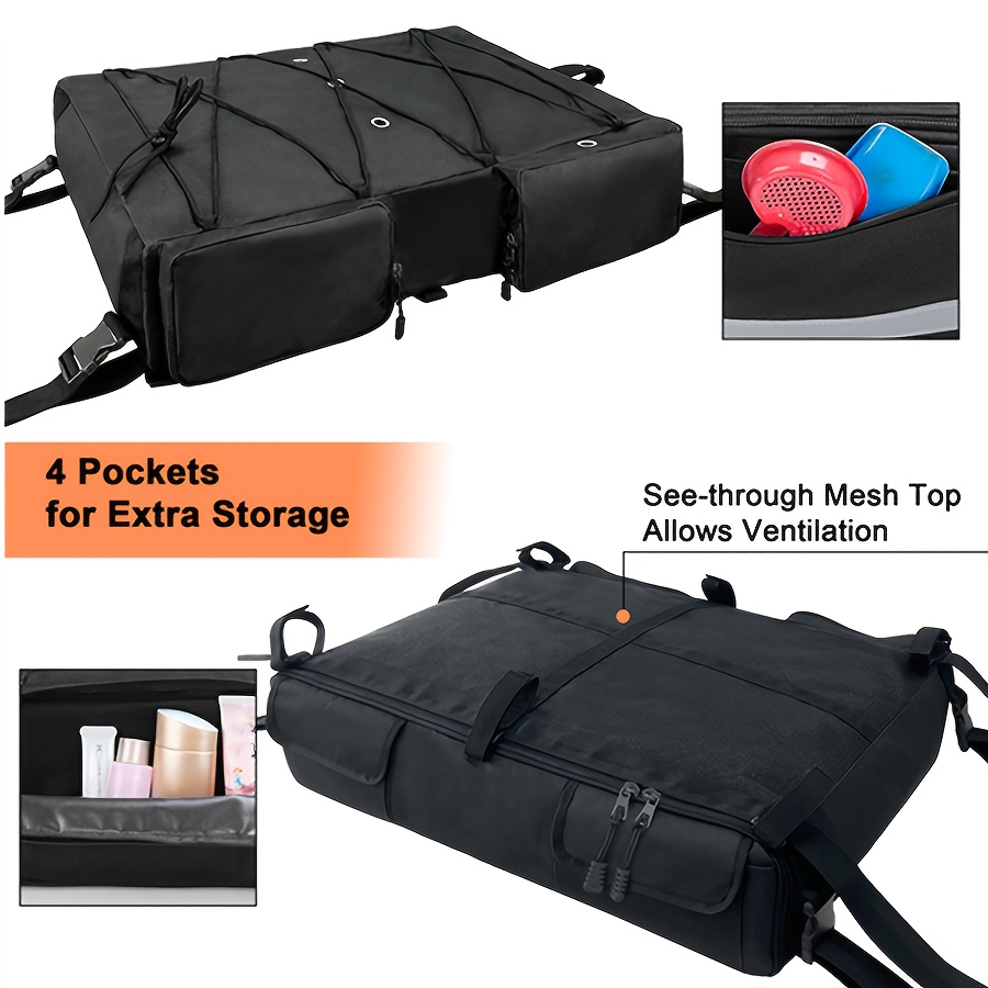 Boat T-Top Storage Bag for 6 Type II Life Jackets Life Vests