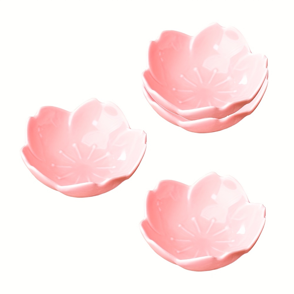 Cherry Blossom Sushi Plate Set - White