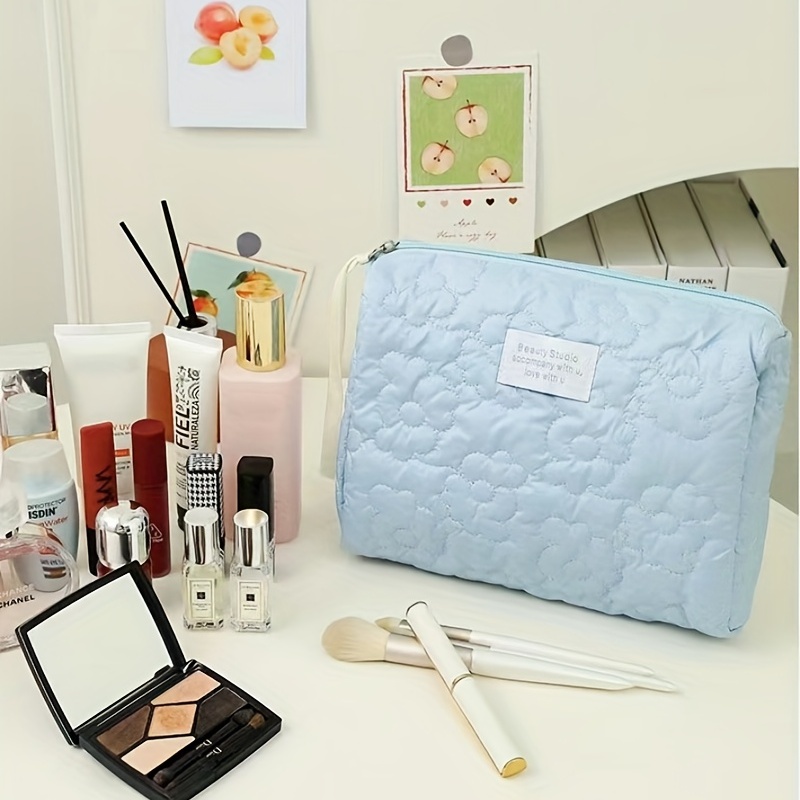 Minimalist Makeup Zipper Bag Versatile Cosmetic Bag Women's - Temu