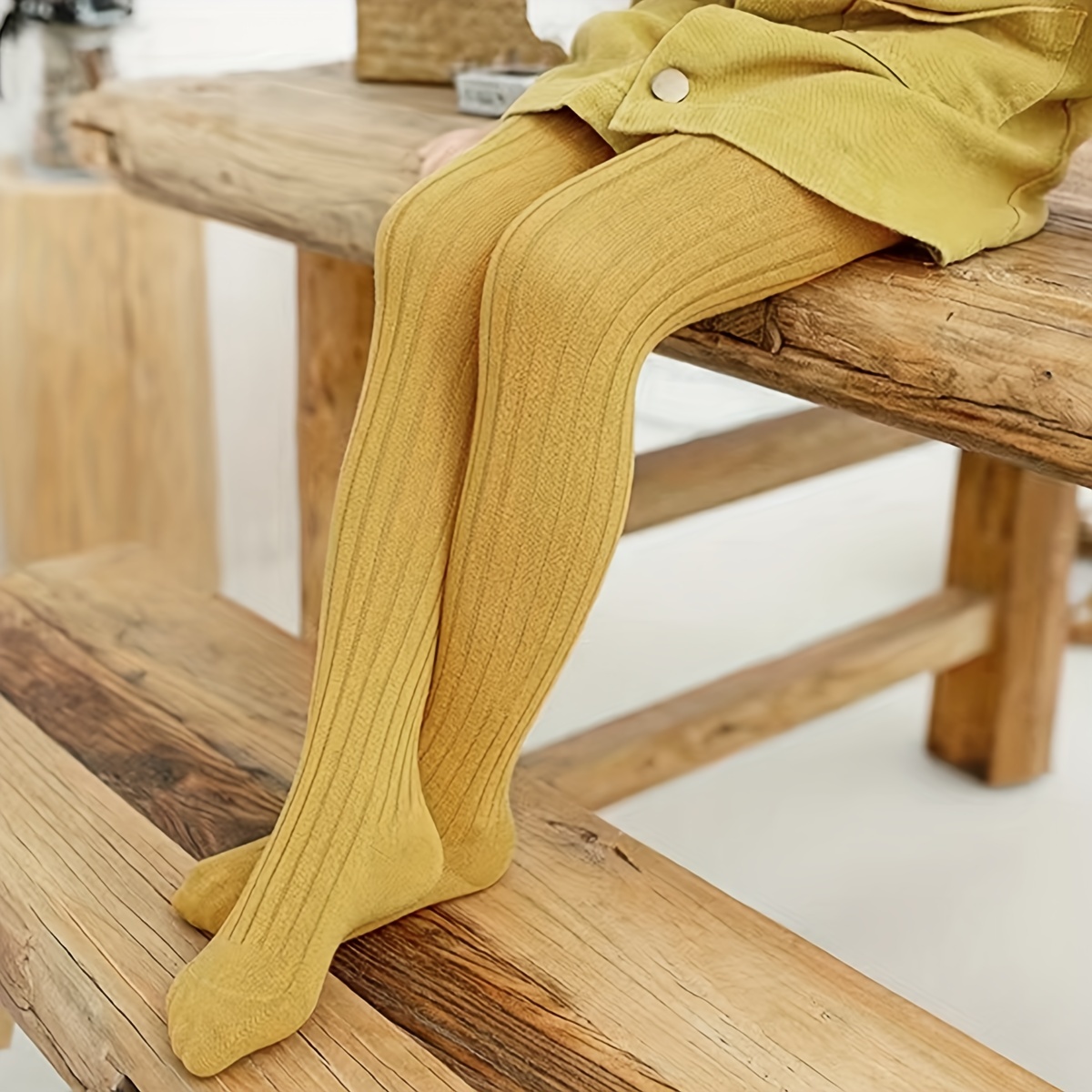 Girls Casual Cute Stitching Fleece Slim Fit Leggings Cropped - Temu Canada