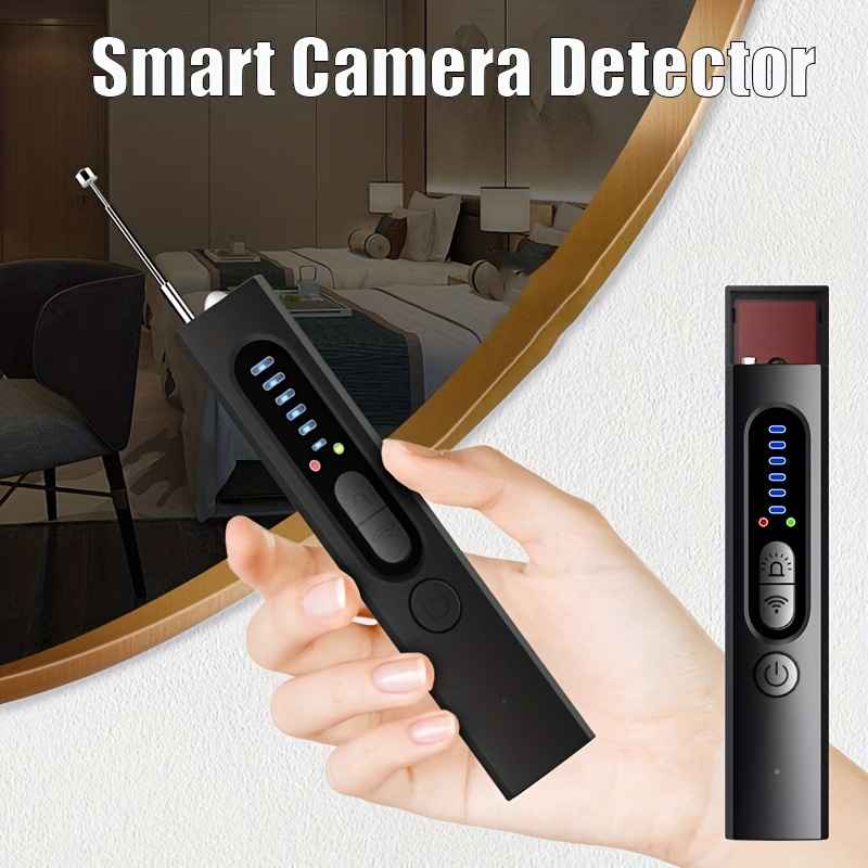 Detector de dispositivos ocultos premium - Detectores de cámara oculta  Detector de RF y detector de errores | Buscador de cámara oculta para  rastreo