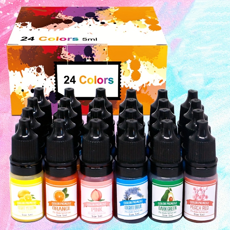 Bottle Candle Dyes Pigment Liquid Colorant Resin Coloring - Temu