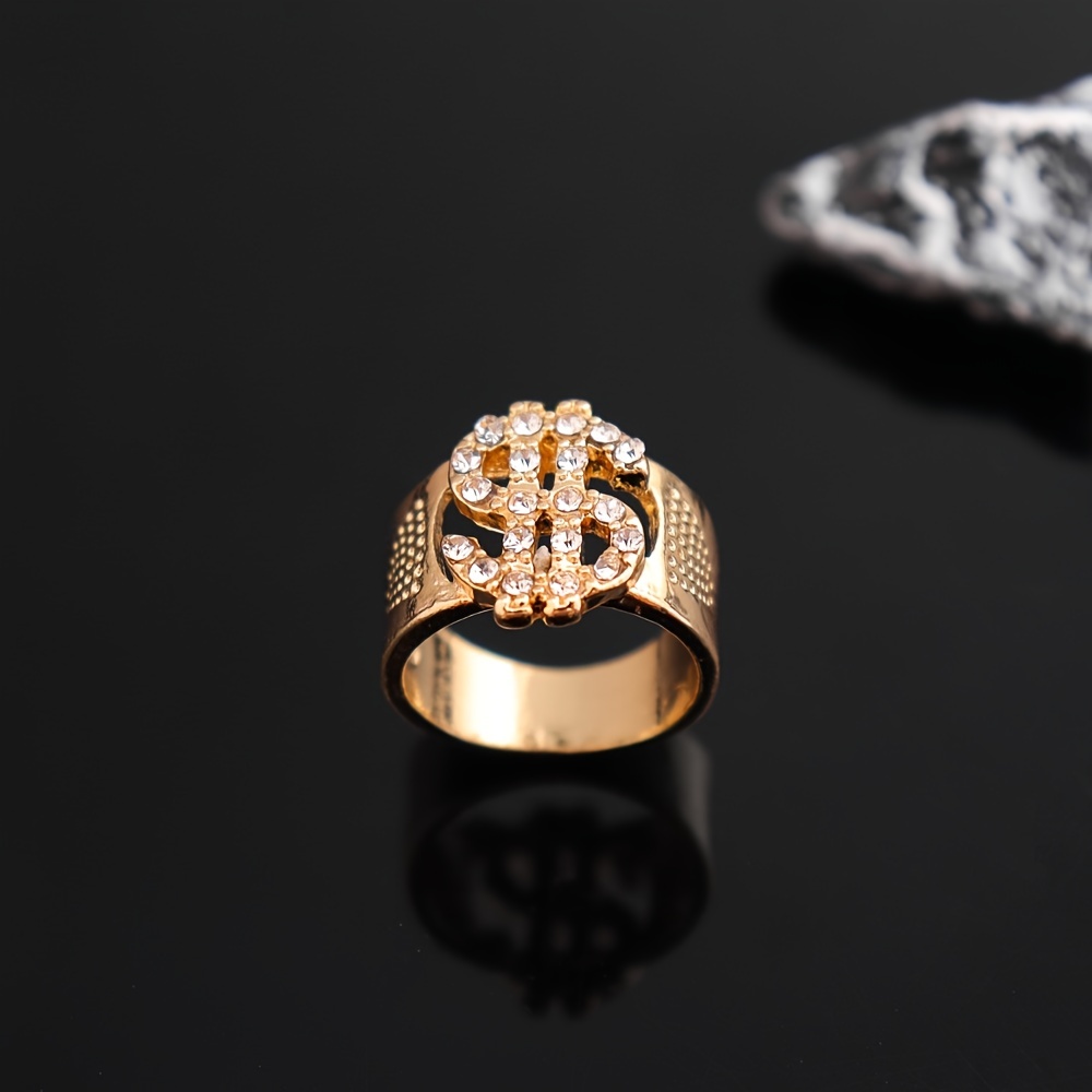 Bague dollar online homme