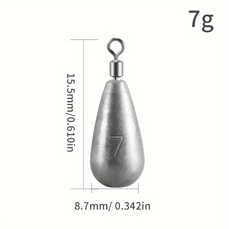 lot Fishing Weight Sinker Oval Shape And Cylindrical - Temu