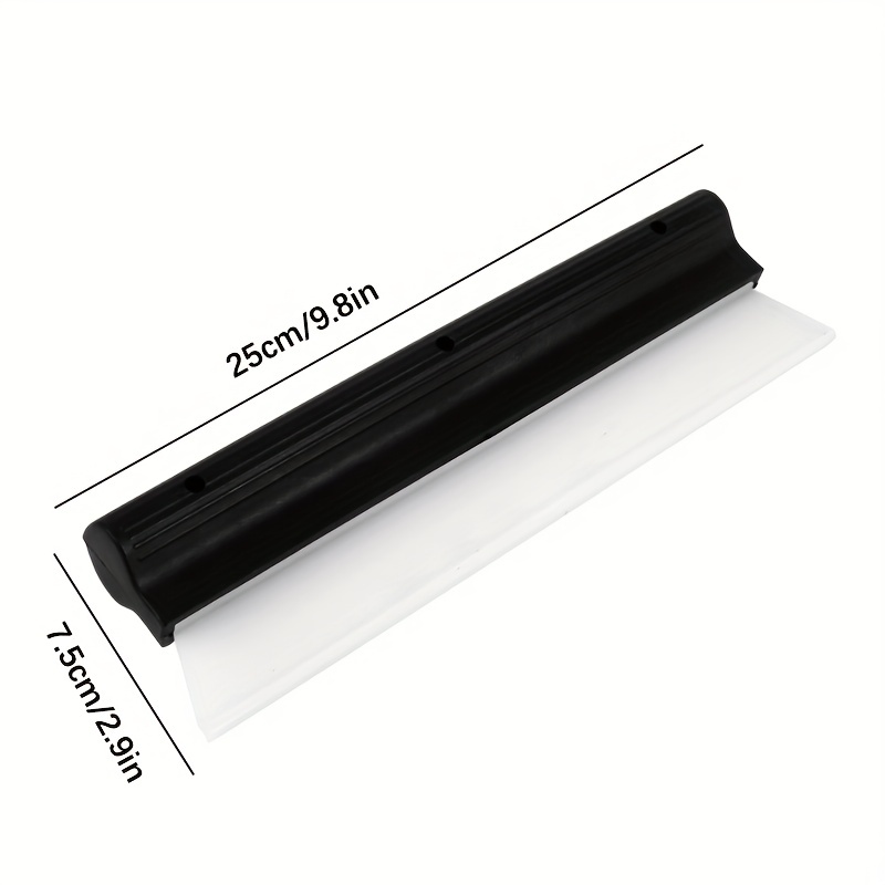 Silicone Straight Strip Scraper Car Windshield Cleaning Squeegee