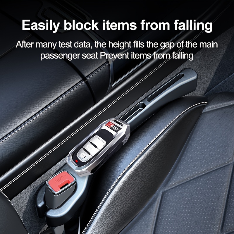 Car Seat Storage Box Leak proof Slot Filler Strip Drop - Temu