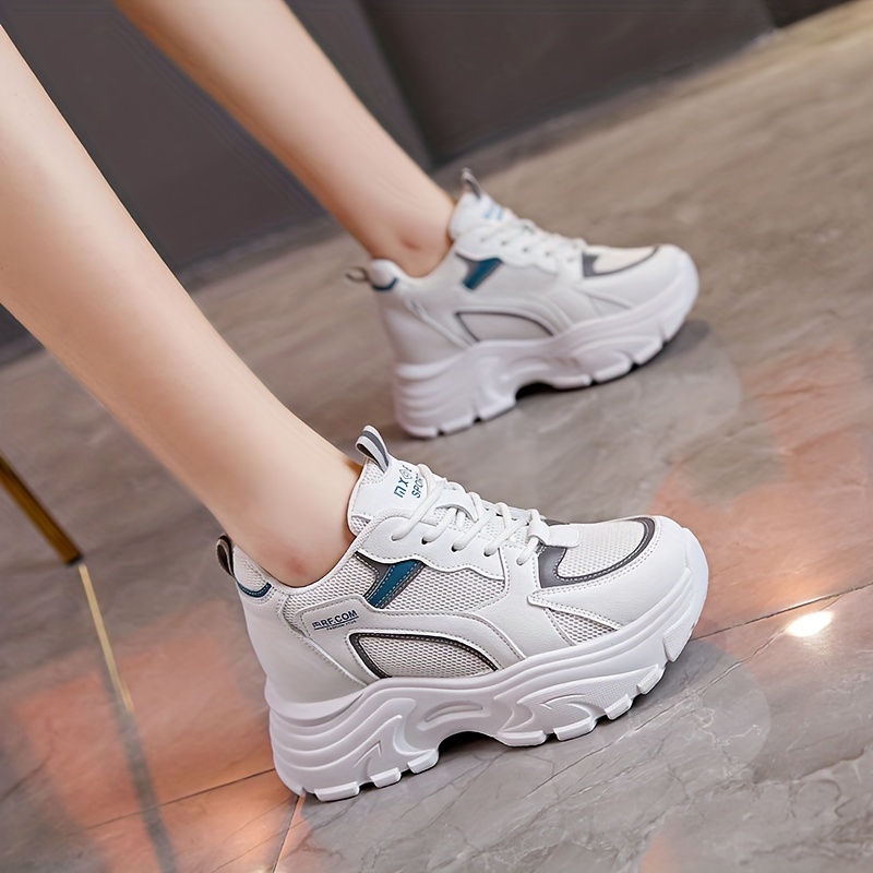 Platform Sneakers Dad Shoes - Temu