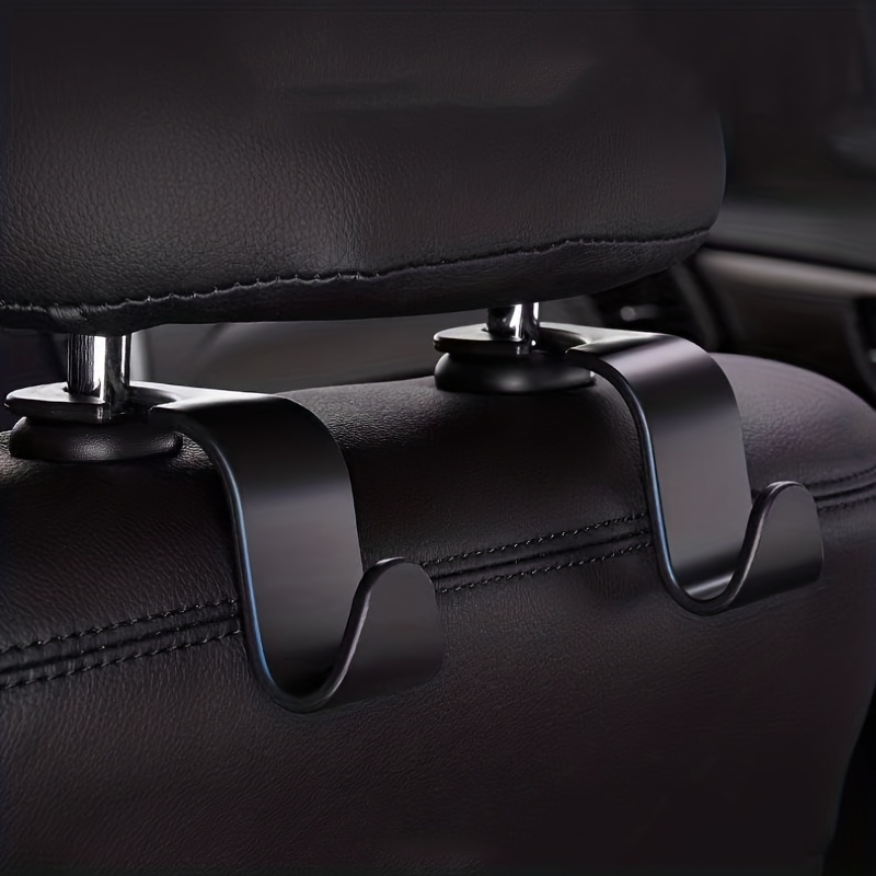 Dayish ABS Car Back Seat Hook Hanger/Headrest Hook Hanger/Car Grab Bar  Handle Holder/Storage Hooks for Bag, Grocery, Wallets, Purse Hanging - Car