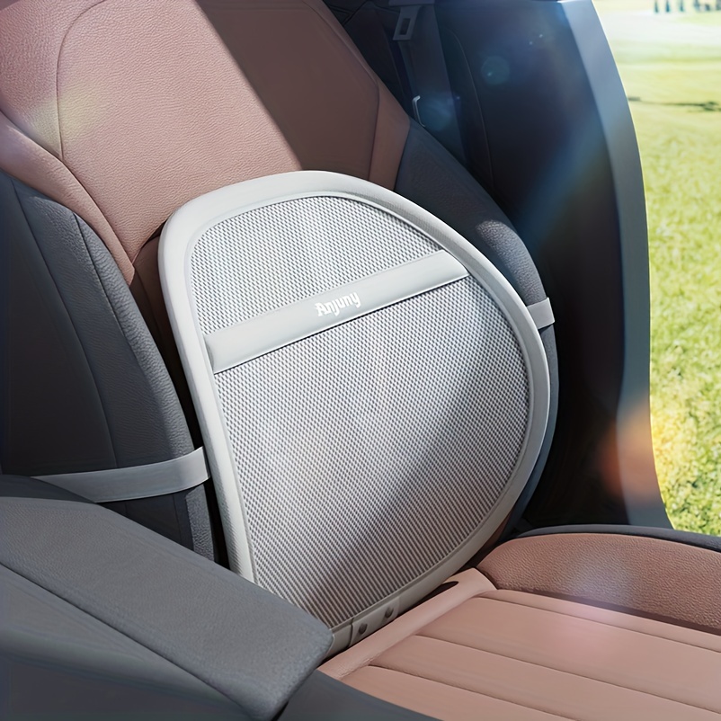 Ventilation Car Lumbar Support Driver Driving Lumbar Protector Car Backrest  Cushion Soft Seat Waist Support Car-mounted Lumbar Support