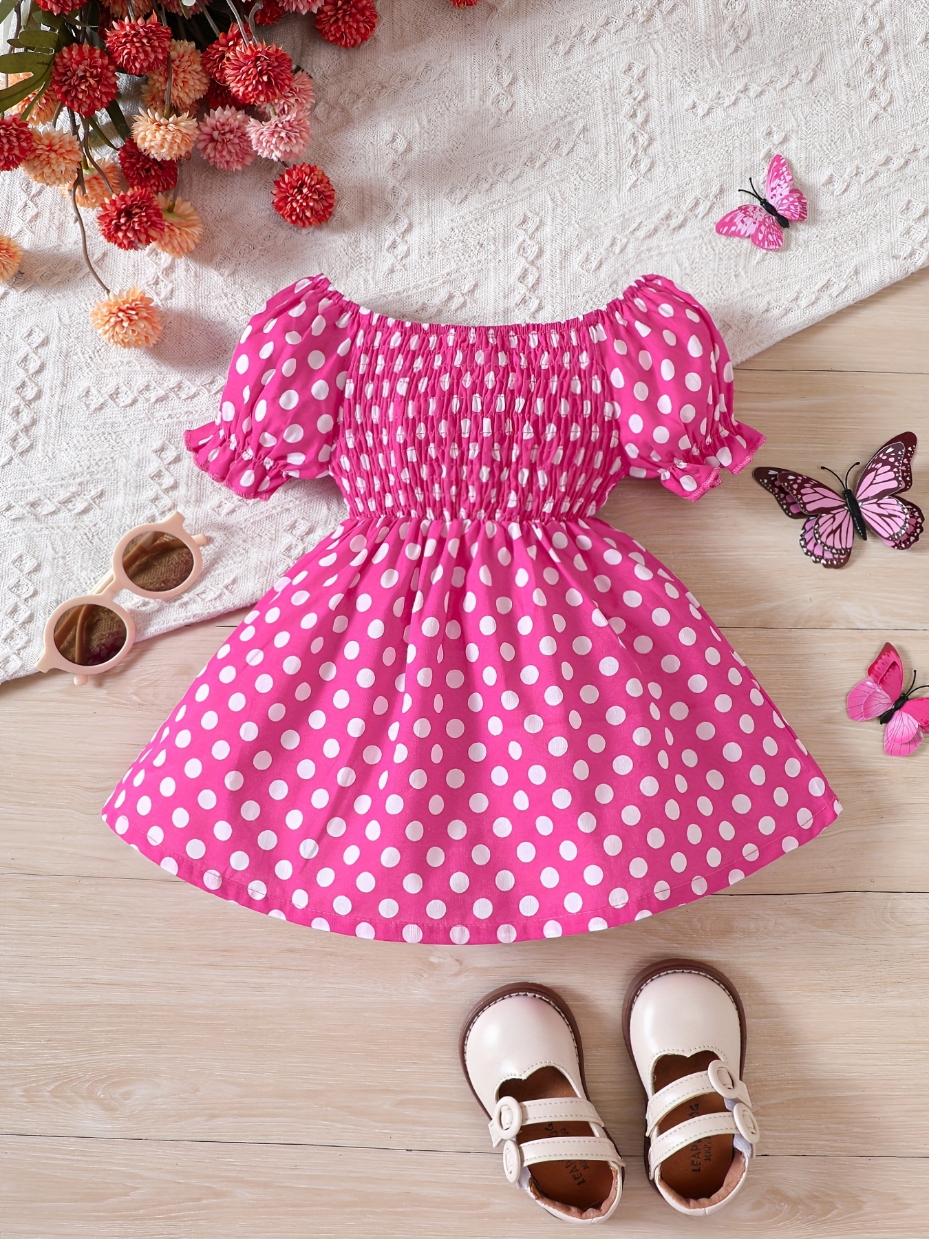 DRESS Girls Clothing Pink Girls Designer Beach Dress Cute Baby