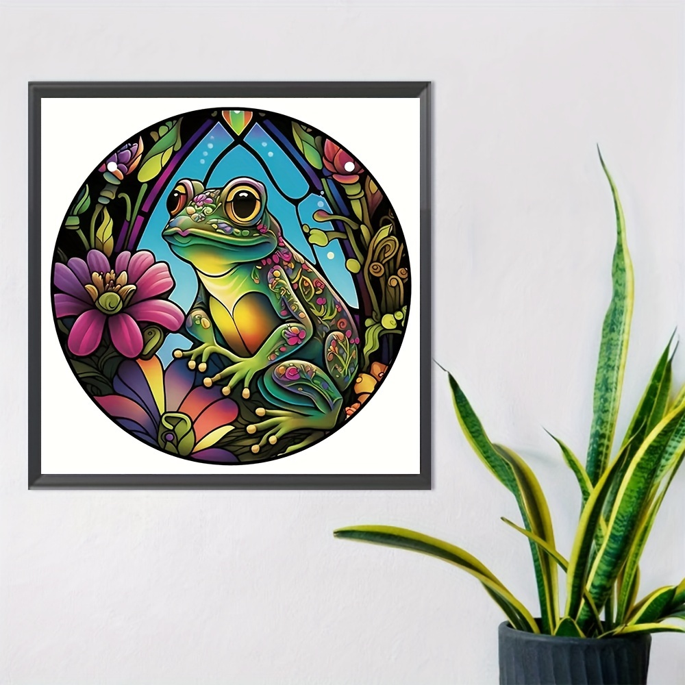 Cute Frog, 5D Diamond Painting Kits