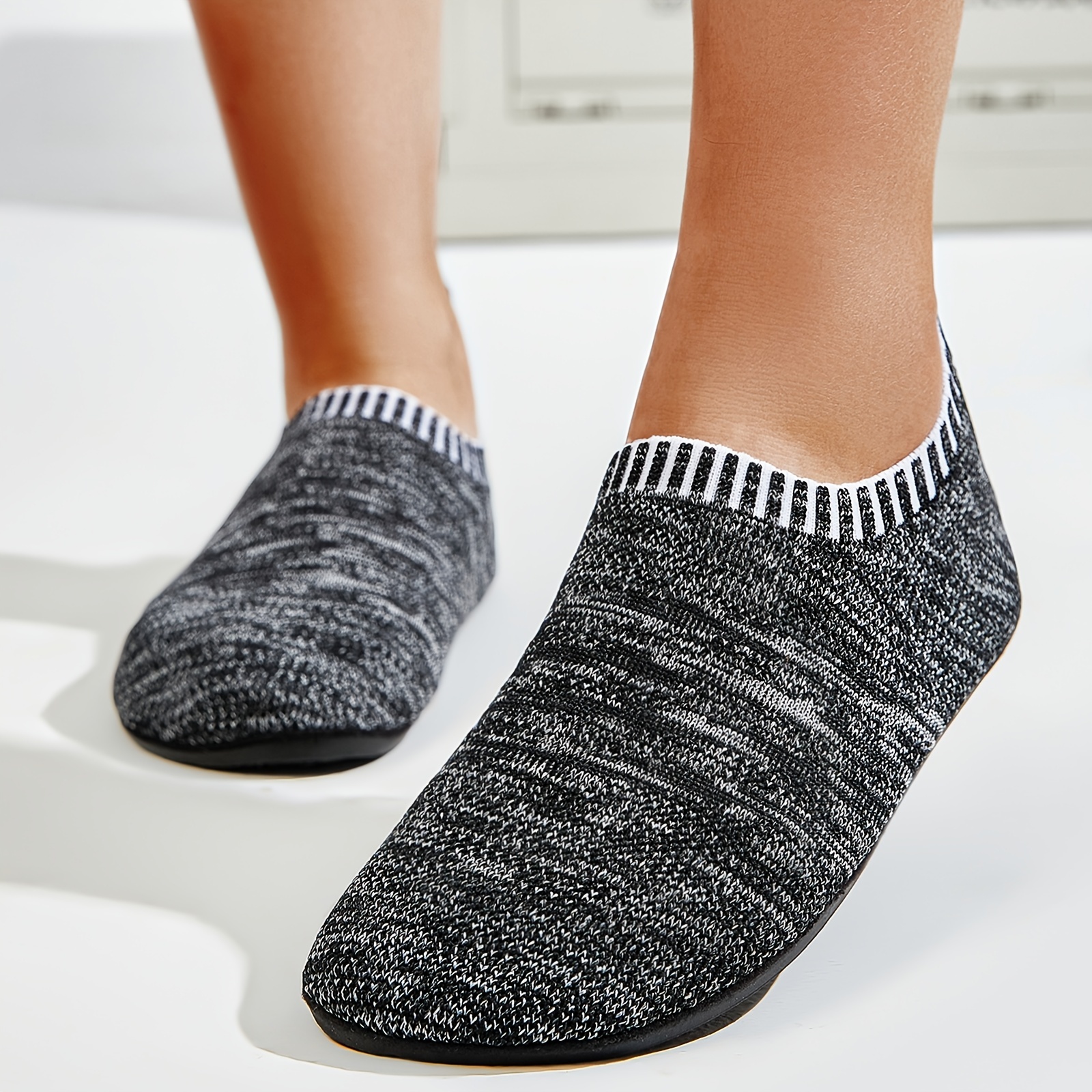 5 Pairs Womens Lace Trim Casual Ankle Socks Non Slip Cozy Winter Silicone  Socks Elegant Warm Home Slipper Socks, Shop On Temu And start Saving
