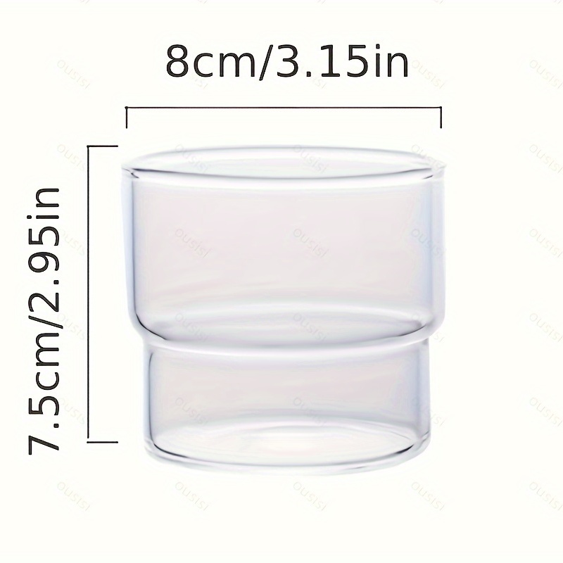 Drinking Glasses Bulk, Japanese Origami Style Water Cups, Iced