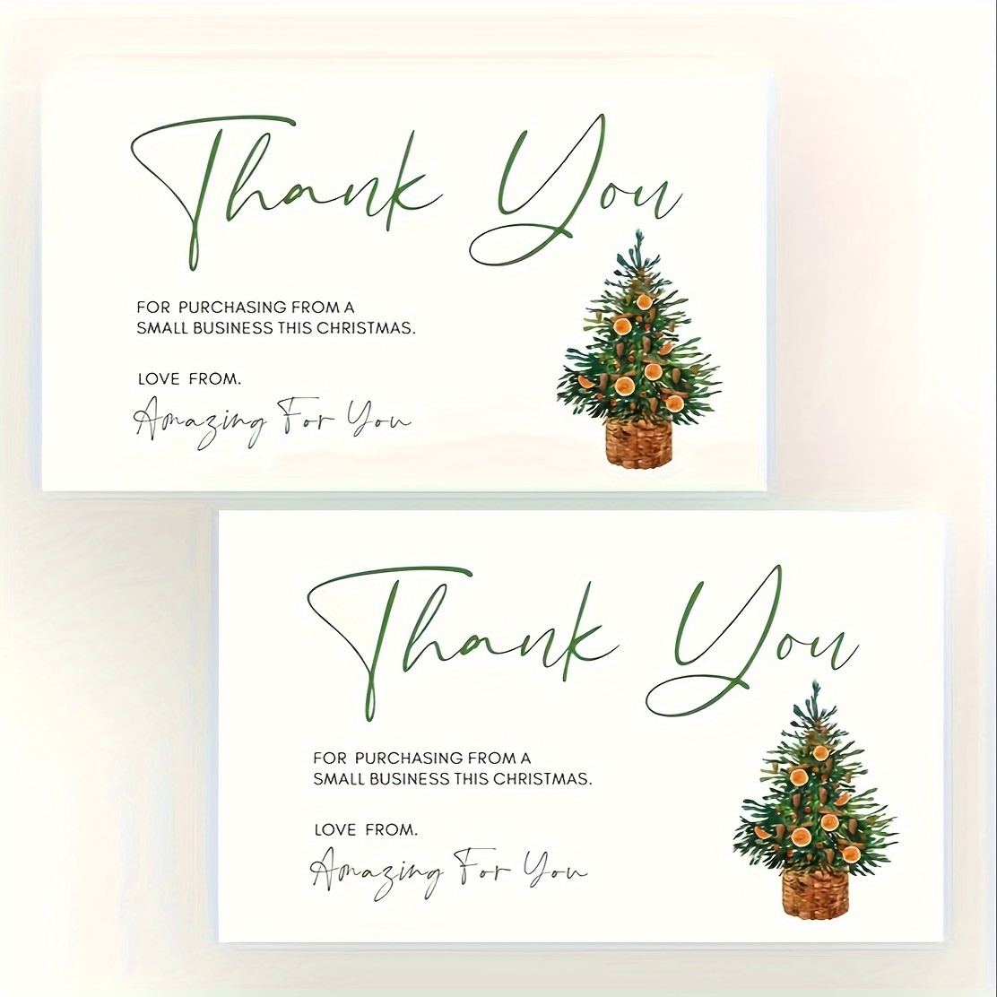 10PCS Christmas Card Thanksgiving Gift Gift Box Handwritten Birthday es  Christmas Christmas Eve DIY Message Card Small Blank Cards with Envelopes  2x3 