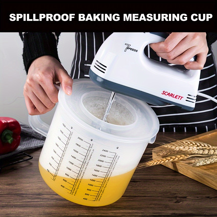 Measuring Cup Large Capacity Spalsh proof Baking Measuring - Temu