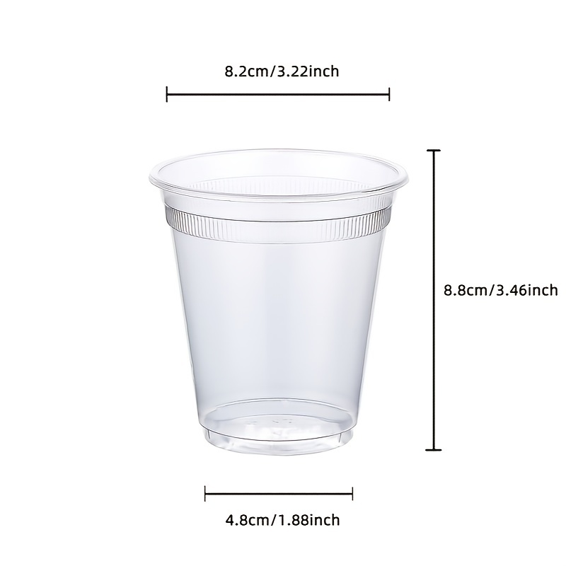 Clear Plastic Cups Disposable Party Cups For Parties Picnics - Temu
