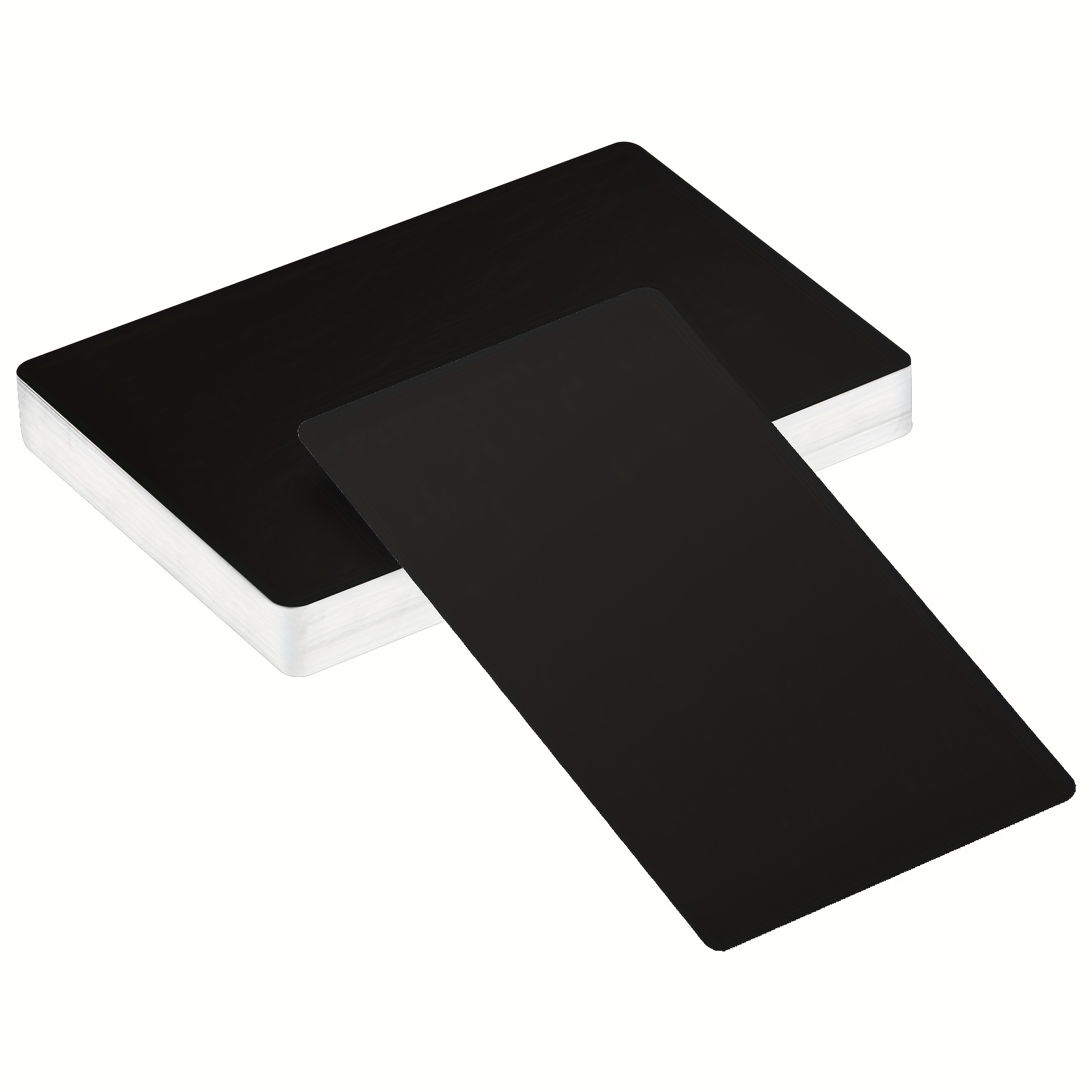 Boîte en aluminium rectangulaire - Plaque sublimable - 18 x 11 x 5.5 cm -  Blanc
