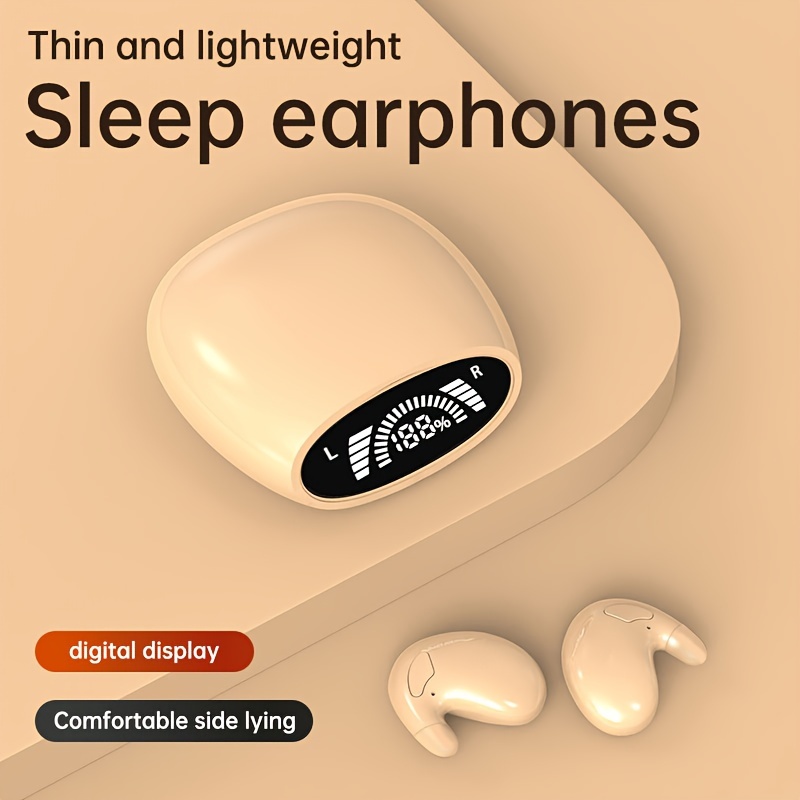 Aolon Auriculares Inalámbricos Ultra Finos Dormir Diseño - Temu Chile