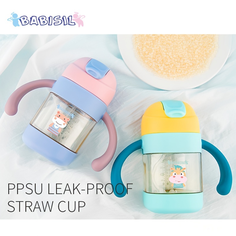 Ppsu Milk Bottle For Babies Over One Year Old, 2 Years Old And 3 Years Old,  Learning Drinking Cup, Duckbill Water Cup, Straw Cup, Children Drinking  Milk