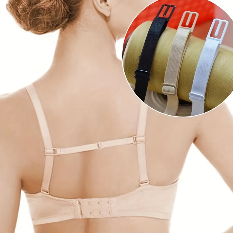 Invisible Bra Straps Adjustable Elastic Shoulder Belt Non - Temu Canada