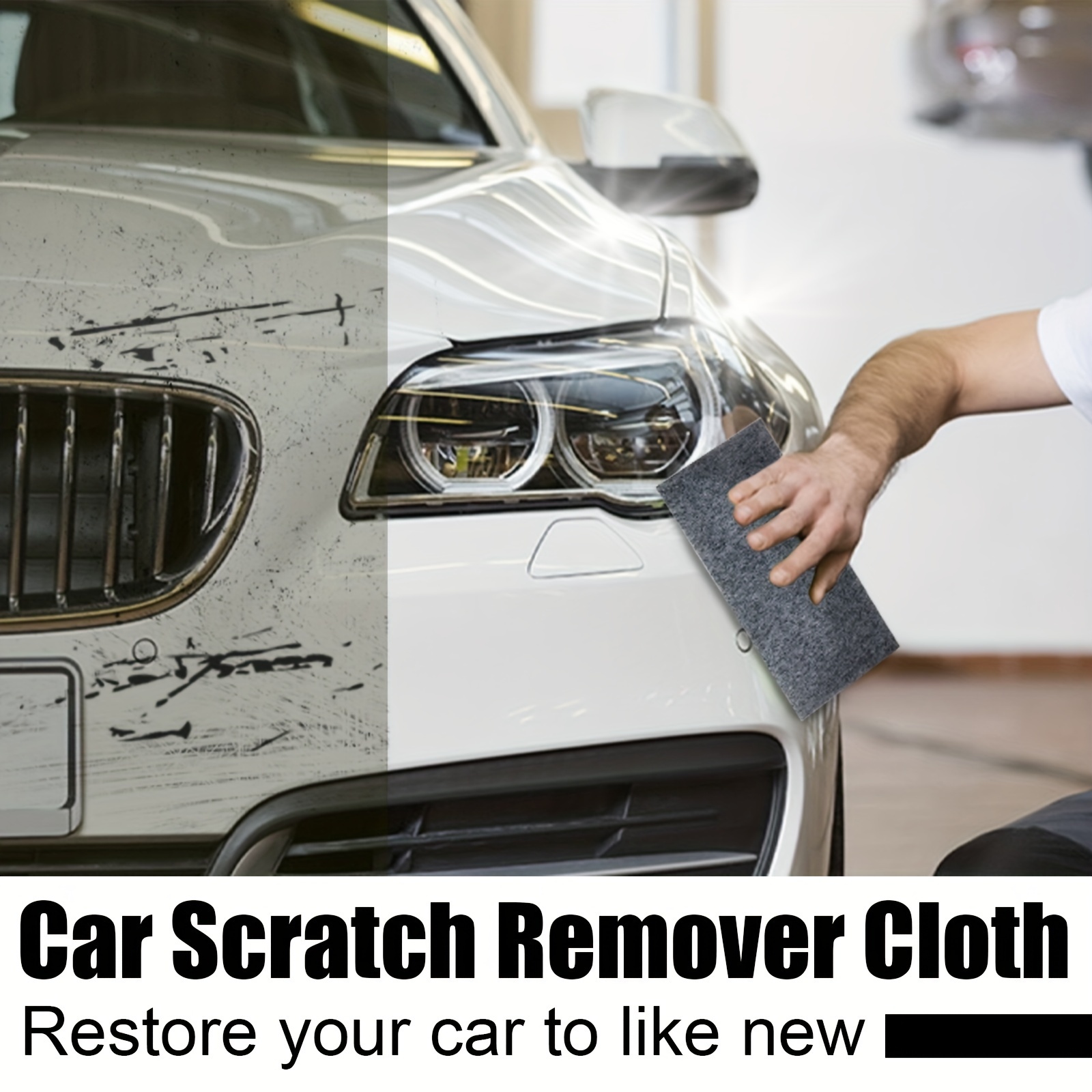 Large Size Scratch Repair Cloth Sparkle Cloth Car Scratch - Temu