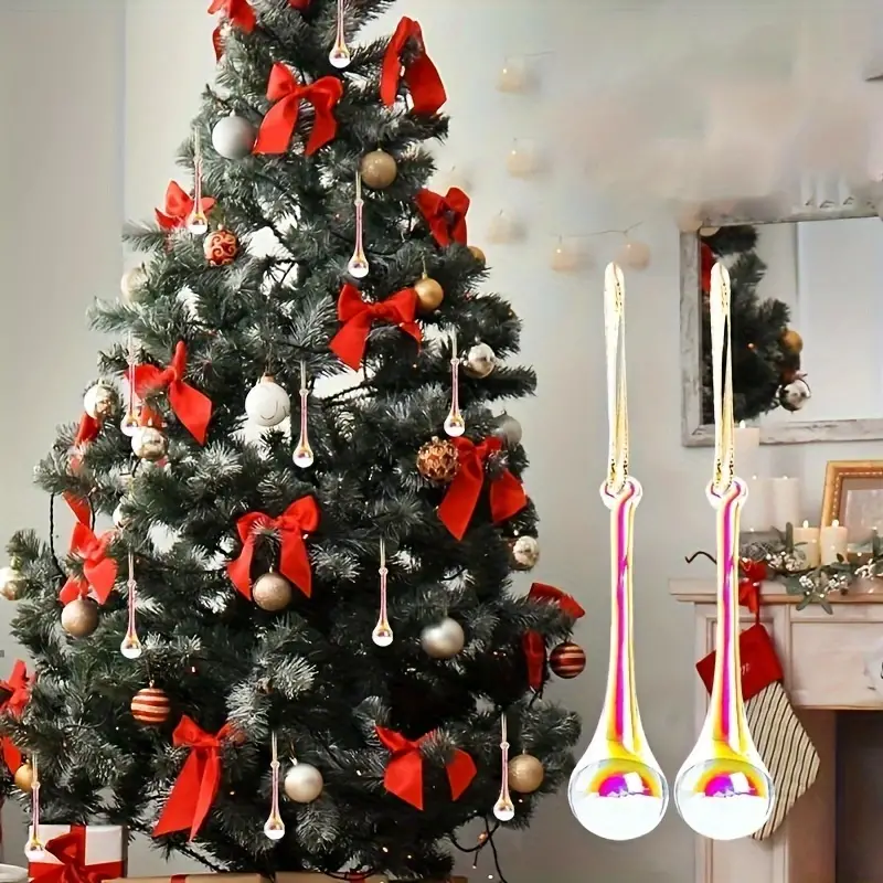 Christmas Decorations Household Christmas Tree Teardrop - Temu