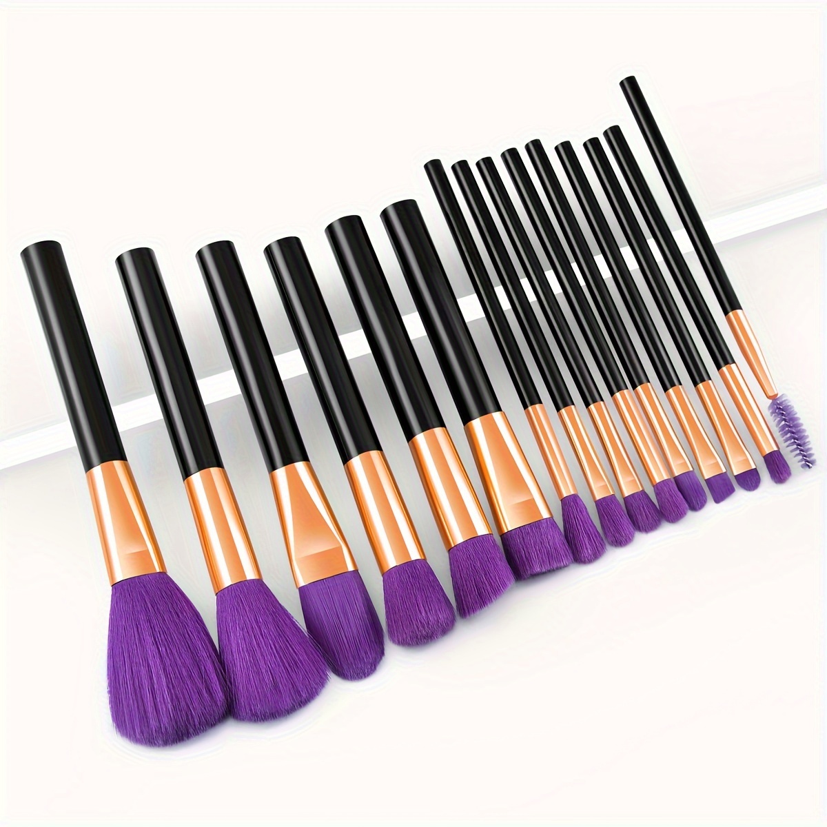 Set Di Pennelli Per Trucco Completo Da 15 Pezzi, Professionale Per  Correttore, Sopracciglia, Ombretto, Fard, Fondotinta In Polvere, Ideale Per  Truccatori Principianti - Regalo Per Donne - Temu Italy