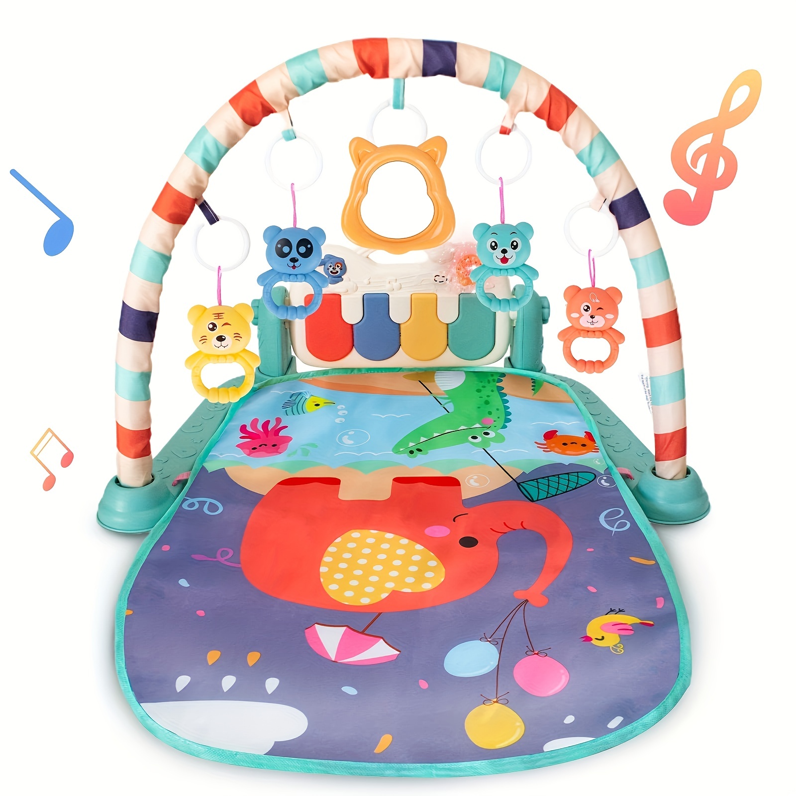 Baby Play Mat Activity Gym Baby Gym Activity Center Colorful - Temu
