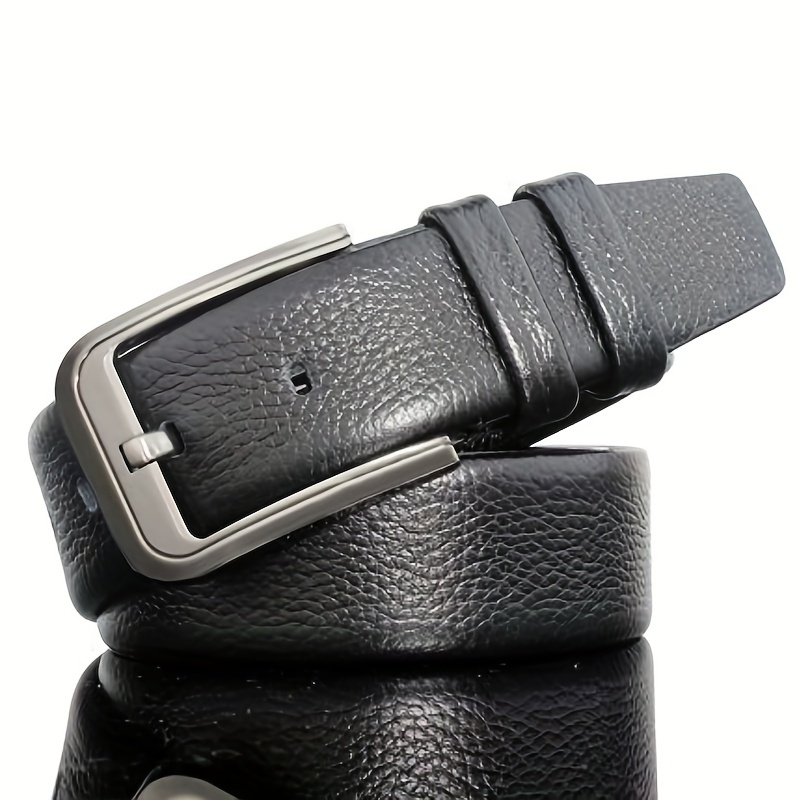 Men PU Leather Patterns Belt Husband Boyfriends Birthday