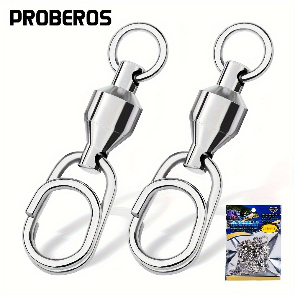 Stainless Steel Solid Welded Rings Barrel Swivels Perfect - Temu Canada