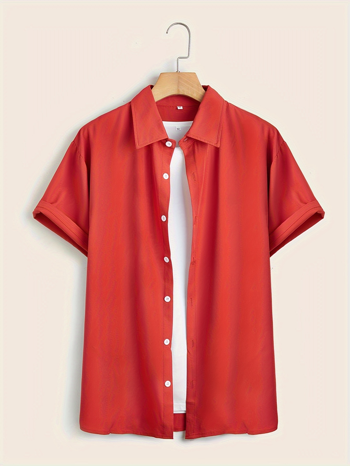  Camisas para hombre, camisetas para hombre, camisas para hombre,  camisa sólida con botones (color : blanco, talla: XXL) : Ropa, Zapatos y  Joyería